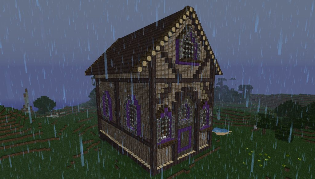 ayla's cottage in the rain